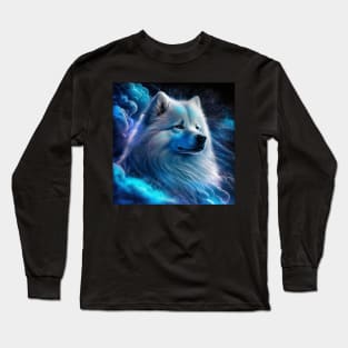 Luminous Samoyed Long Sleeve T-Shirt